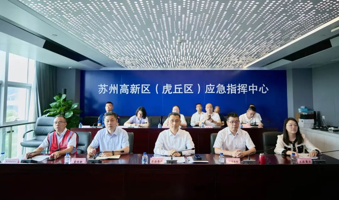 我队助力高新区自然灾害综合应急演练